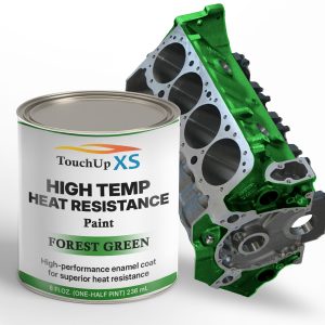 TouchupXS-Engine Paint Forest Green Metallic -Half Pint