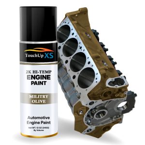TouchupXS-Engine Paint 2K Military Olive -Aerosol